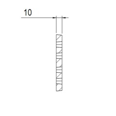 GRILLE EN FONTE 362x100x10mm | Newgardenstore.eu