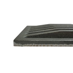 PARRILLA DE HIERRO FUNDIDO 240x160mm 2,2Kg | Newgardenstore.eu