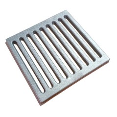 CAST IRON GRILL 200x200x10mm 1.7Kg | Newgardenstore.eu