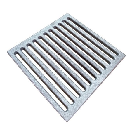 GRIGLIA IN GHISA 250x250x10mm 2,7Kg | Newgardenstore.eu