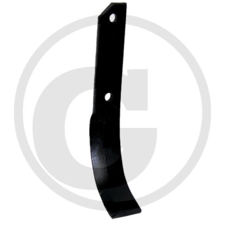 Curved rotary tiller knife compatible BERTOLINI NIBBI S.307 | Newgardenstore.eu