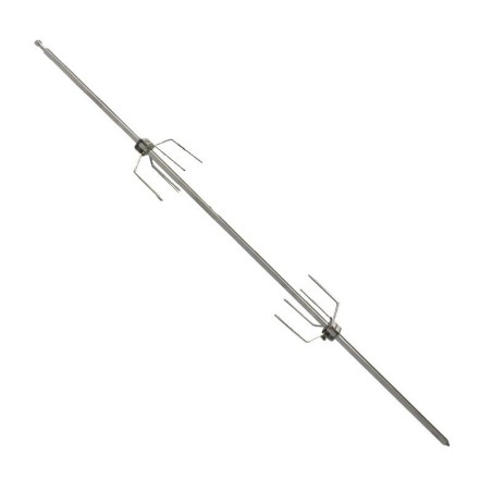 Vierkantspieß mit 2 Gabeln | Newgardenstore.eu