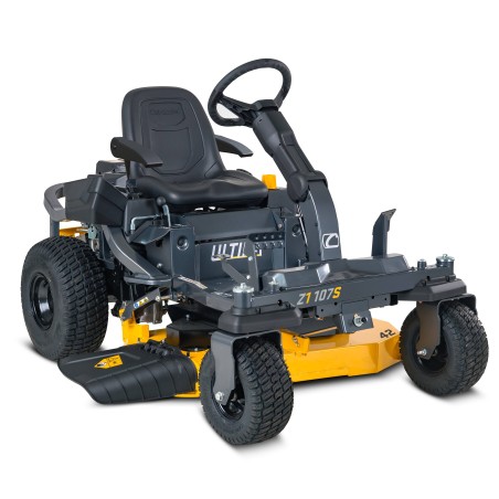 Tondeuse autoportée à rayon de braquage zéro Cub Cadet Z1 107S 679 cm³, largeur de coupe 107 cm, double lame | Newgardenstore.eu