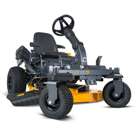Tondeuse autoportée à rayon de braquage zéro Cub Cadet Z1 107S 679 cm³, largeur de coupe 107 cm, double lame