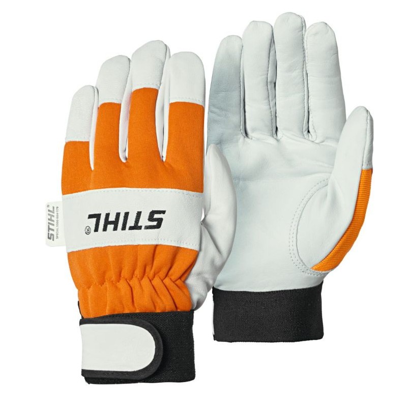 Guanti da lavoro professionali STIHL ADVANCE ERGO MS con chiusura in velcro