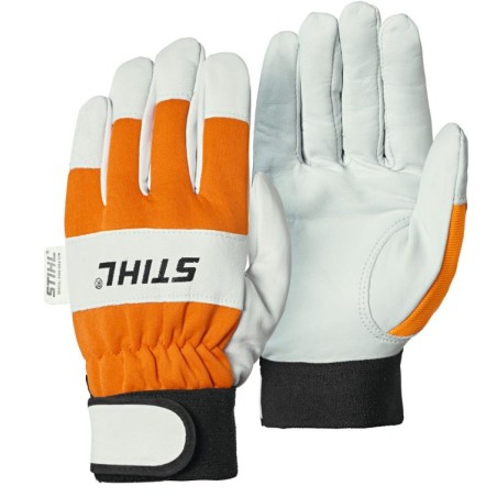 Gants de travail professionnels STIHL ADVANCE ERGO MS avec fermeture Velcro | Newgardenstore.eu