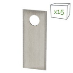 15-teiliges Adapterklingen-Set aus Edelstahl für Belrobotics AG6504015, kompatibel mit Belrobotics | Newgardenstore.eu