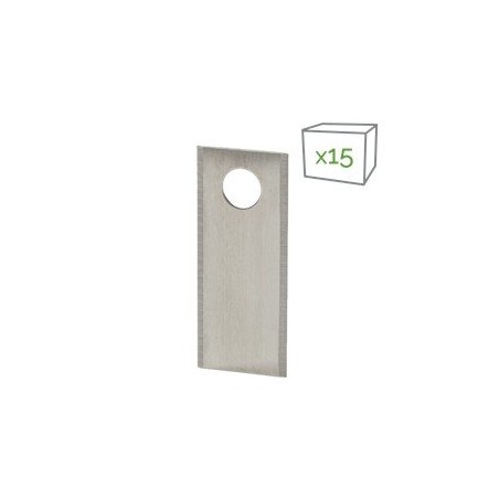 15-Piece Stainless Steel Adapter Blade for Belrobotics AG6504015 Compatible with Belrobotics | Newgardenstore.eu