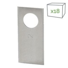 18-teiliger Klingenadapter aus Edelstahl für Honda AG6505018, kompatibel mit Honda | Newgardenstore.eu