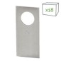 Adaptador de cuchilla de acero inoxidable de 18 piezas para Honda AG6505018 Compatible con Honda