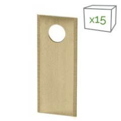 15-teiliges Set BELROBOTICS Adapterklingen aus titanbeschichtetem Edelstahl AG6504115 Kompatibel mit BELROBOTICS | Newgardens...