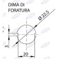 Interruptor luminoso 12V 4 posiciones para tractor agrícola