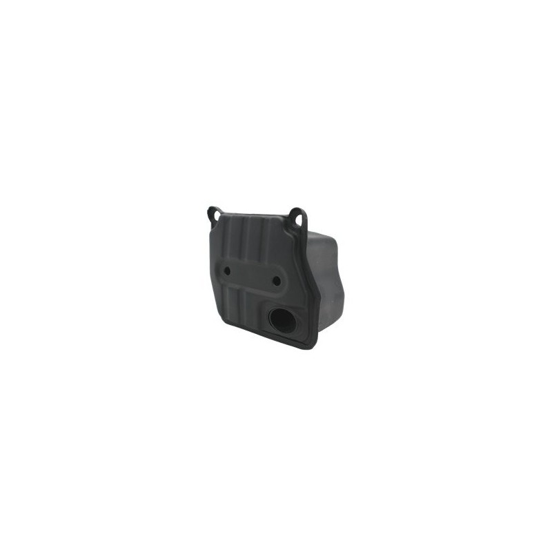 Pot d'échappement compatible avec la tronçonneuse ZENOAH 45-58CC (référence AG2300303).