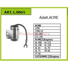 Condensador ACME para motocultores 1498 1.0065 | Newgardenstore.eu