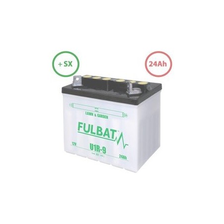 12V-24AH BATTERY POSITIONED ON THE LEFT AG0200241 Compatible | Newgardenstore.eu