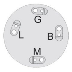 CERRADURA DE LLAVE 4 POLOS 4 POSICIONES AG0214003 Compatible | Newgardenstore.eu