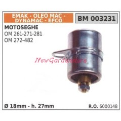 Condensador EMAK Motosierra Oleomac modelo 261 271 281 272 482 6000148