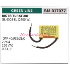 Condensatore GREEN LINE biotrituratore GL 6503 EL (2400W) 017077