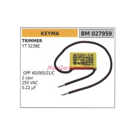 Capacitor KEYMA trimmer YT 5238E 027959