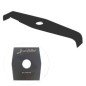DISCO 2 DENTI CURVO 310x25,4x3 AG4500006 Compatibile