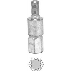 11-TEETH GROOVED INSERT AG1469009 Compatible