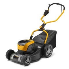 Tagliaerba a batteria STIGA COLLECTOR 548e KIT 48V larghezza taglio 46 cm | Newgardenstore.eu