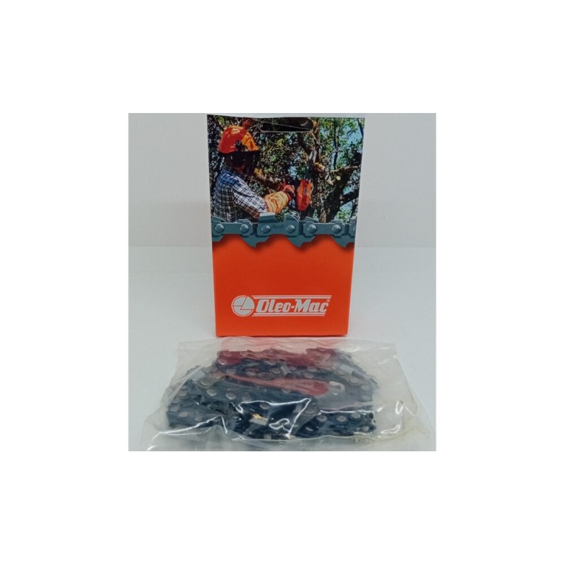 Chaîne de tronçonneuse OLEOMAC GST250 d'origine, 58 maillons, pas 1,3 x 0,050".