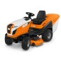 Trattorino a scoppio STIHL RT6112ZL 635cc taglio 110cm cesto 350 Lt meccanico