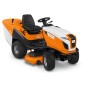 Trattorino a scoppio STIHL RT6112ZL 635cc taglio 110cm cesto 350 Lt meccanico