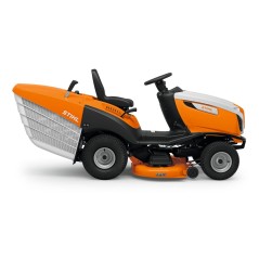 Trattorino a scoppio STIHL RT6112ZL 635cc taglio 110cm cesto 350 Lt meccanico | Newgardenstore.eu