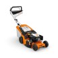 Tondeuse à gazon thermique STIHL RM 448 V, 166 cm³, largeur de coupe 46 cm, bac de ramassage 52 L