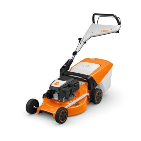 Cortacésped de gasolina STIHL RM 253, 127 cc, ancho de corte de 51 cm, recolector de césped de 55 L