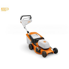 Cortacésped inalámbrico STIHL RMA 253 T, ancho de corte de 51 cm, recolector de césped de 55 L | Newgardenstore.eu