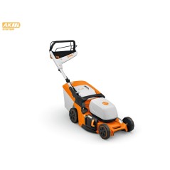 Tondeuse à gazon sans fil STIHL RMA 448 V, largeur de coupe 46 cm, bac de ramassage 52 L