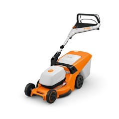 Tondeuse à gazon sans fil STIHL RMA 448 V, largeur de coupe 46 cm, bac de ramassage 52 L | Newgardenstore.eu