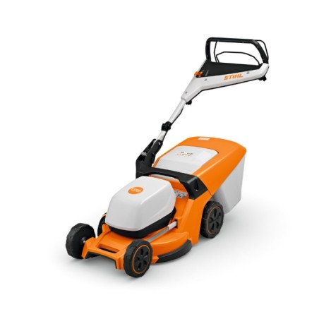Cortacésped inalámbrico STIHL RMA 448 V, ancho de corte de 46 cm, recolector de césped de 52 L