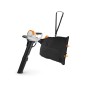 Broyeur/aspirateur à batterie STIHL SHA 140 36 V avec bac de ramassage de 55 L