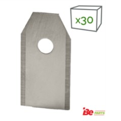 30-teiliges Edelstahlmesserset für Mähroboter, kompatibel mit HUSQVARNA 577864603 | Newgardenstore.eu