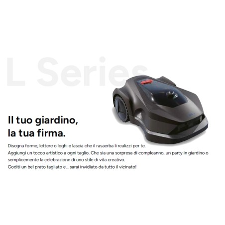 Robot tagliaerba iGarden LAWD80 Wi-Fi - Bluetooth - 4G 3D LiDAR fino a 3000 mq | Newgardenstore.eu