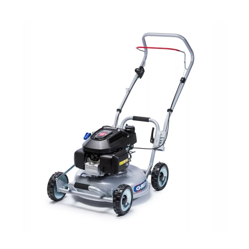 Cortacésped de gasolina GRIN HM46 HD con motor Honda GCV170, 166 cc, ancho de corte 46 cm