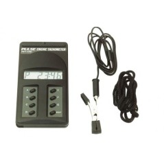 Tachometer hour meter records voltage in the cable dimensions: 120 x 62 x 13 mm | Newgardenstore.eu