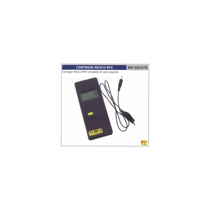 Compte-tours Revco RF4 avec câble de signal code 002479