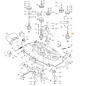 Original Stiga 22/118H 2446H-SD Rasentraktor-Wellenflansch 382207213/0