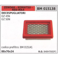 Filtro aria ZENOAH per decespugliatore GZ 45N GZ 50N 015138