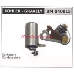 Contact moteur tondeuse KOHLER + condensateur 040815
