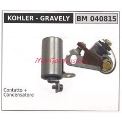 KOHLER lawn mower motor contact + capacitor 040815 | Newgardenstore.eu