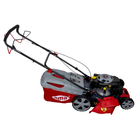 AMA NRT 465 petrol lawnmower, 146 cc, 46 cm cutting width, 60 L grass catcher