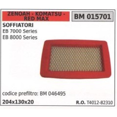 ZENOAH air filter for blower EB 7000 SERIES EB 8000 SERIES 015701