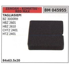 ZENOAH filtro de aire para cortasetos BZ 3000RH HBZ 2601 2610 CHTZ 2401 045955 | Newgardenstore.eu