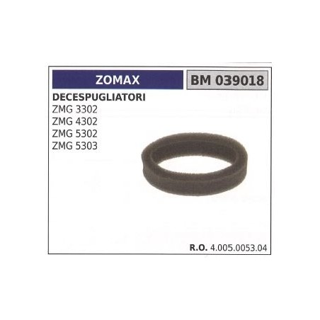 Filtro de aire ZOMAX para desbrozadora ZMG 3302 4302 5303 039018 | Newgardenstore.eu